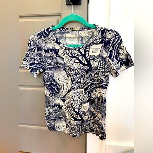 Size xs Scotch & Soda print top